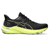 Men's Asics GT-2000 12 Black/Glow Yellow-SOULIER, shoes-33-OFF
