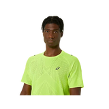 Men's Asics Metarun SS Top Safety Yellow-Apparel-33-OFF