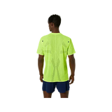 Men's Asics Metarun SS Top Safety Yellow-Apparel-33-OFF