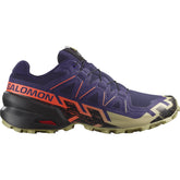 Men's Salomon Speedcross 6 Mar Bl/Black/Chert-SOULIER, shoes-33-OFF