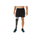 Mens's Asics Road 2-N-1 5IN Short Performance Black-Apparel-33-OFF