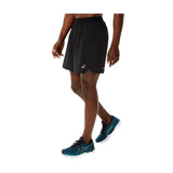 Mens's Asics Road 2-N-1 7IN Short Performance Black/ Carrier-Apparel-33-OFF