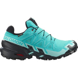 Women's Salomon Speedcross 6 GTX Blue Curacao/BL-SOULIER, shoes-33-OFF