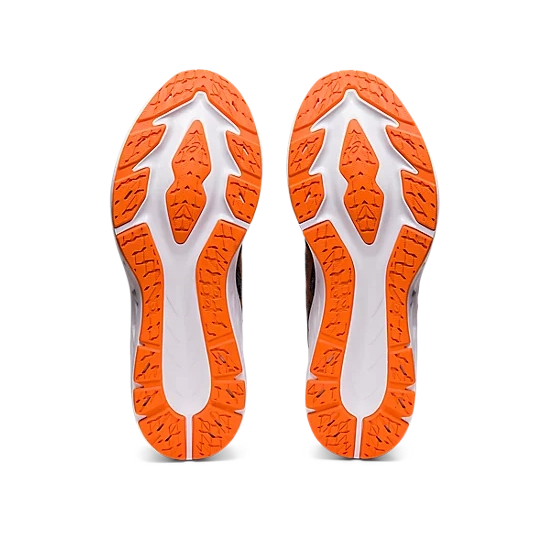 Men's Asics DYNABLAST 2 Black/Shocking Orange-SOULIER, shoes-33-OFF