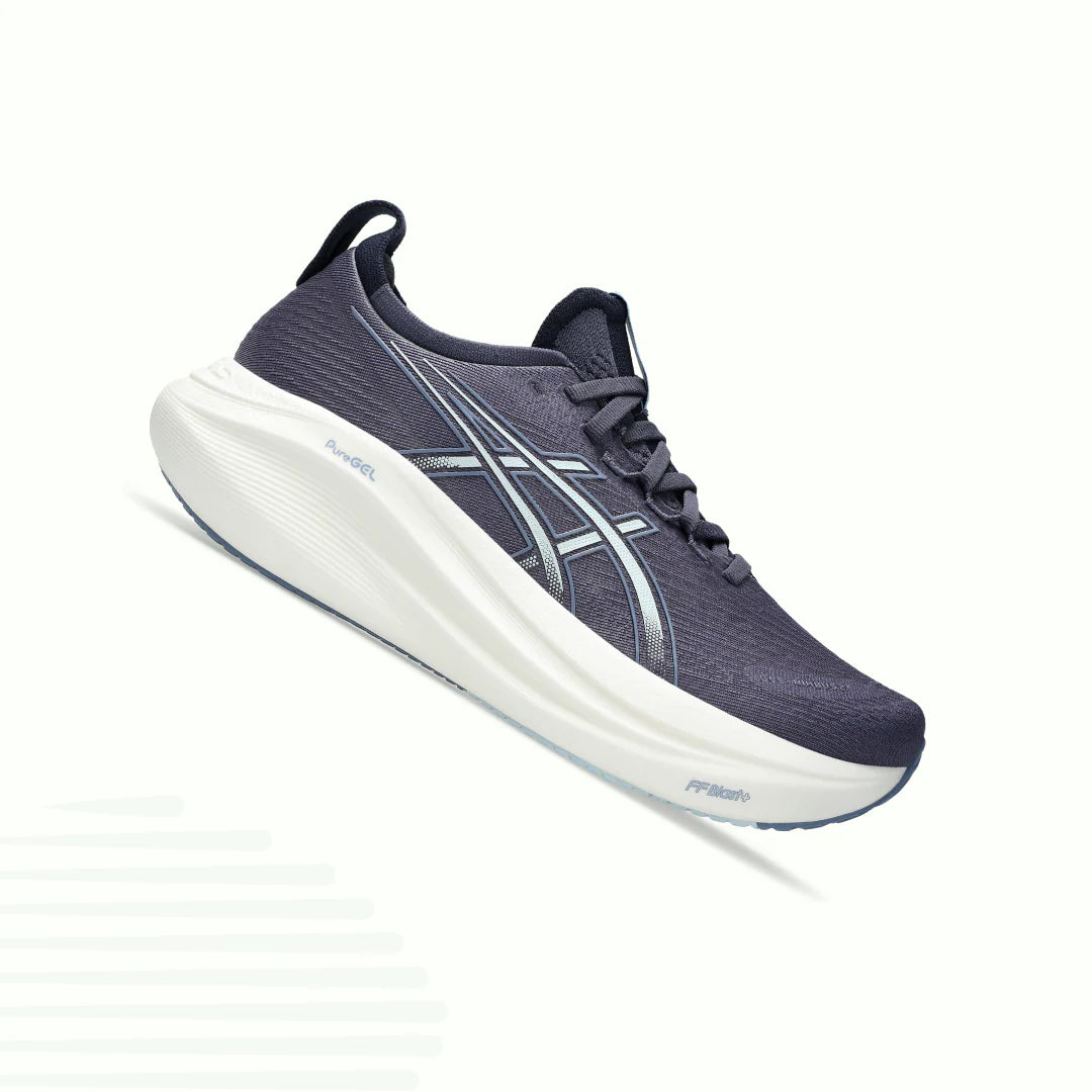 Men's Asics Gel-Nimbus 27 Indigo Fog/Denim Blue-SOULIER, shoes-33-OFF