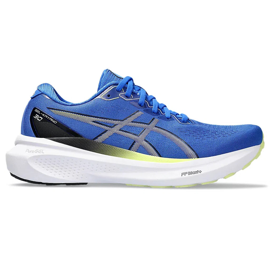 Men's Asics Kayano 30 Illusion Blue/Glow Yellow-SOULIER, shoes-33-OFF