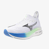 Men's Mizuno Neo Zen White-Frontier Blue-SOULIER, shoes-33-OFF