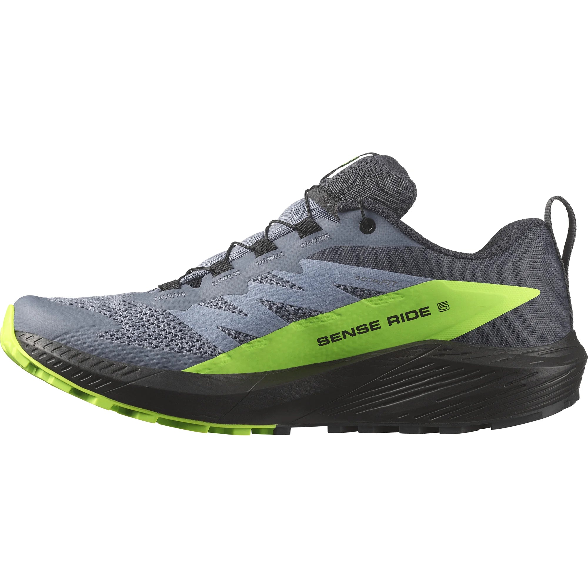 Men's Salomon Sense Ride 5 GTX Flint/Black/Grgec-SOULIER, shoes-33-OFF