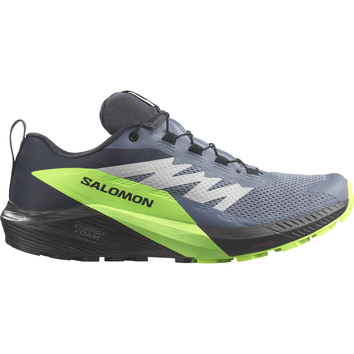 Men's Salomon Sense Ride 5 GTX Flint/Black/Grgec-SOULIER, shoes-33-OFF