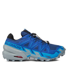 Men's Salomon Speedcross 6 GTX Blue Print / Ibiza Blue / Quarry-SOULIER, shoes-33-OFF