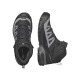 Men's Salomon X Ultra 360 MID CSWP Pewter/Black-SOULIER, shoes-33-OFF