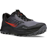 Men's Saucony PEREGRINE 12 GTX CHARCOAL | BLACK-SOULIER, shoes-33-OFF