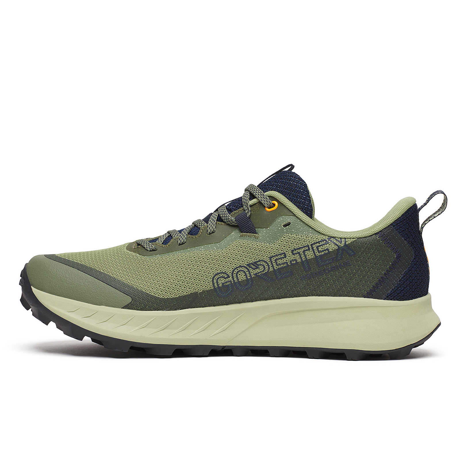 Men's Saucony Perregrine GTX HEMLOCK/NAVY-SOULIER, shoes-33-OFF