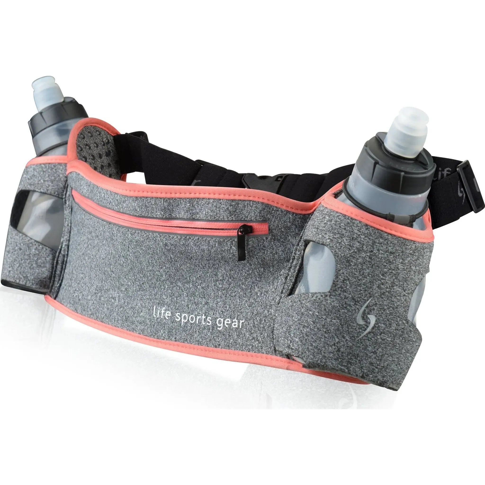 Unisex Life Sports Gear Eco Wave Hydration Belt Coral S/M-Accessories-33-OFF