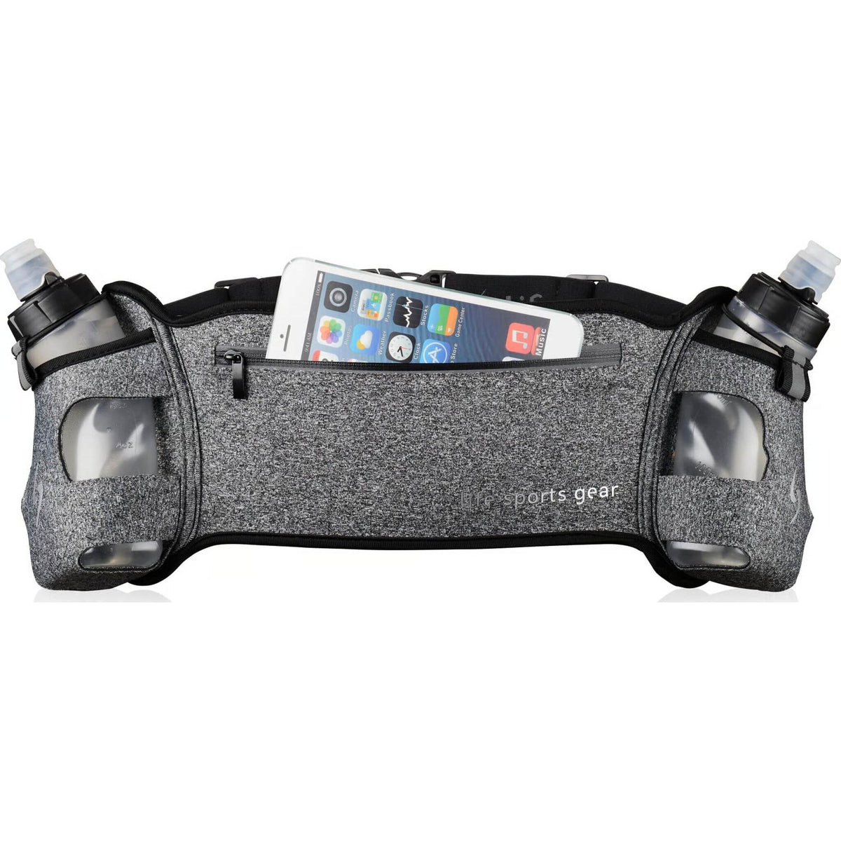 Unisex Life Sports Gear Eco Wave Hydration Belt Gris-Accessories-33-OFF