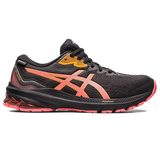 Women's Asics GT-1000 11 GTX Black/Papaya-SOULIER, shoes-33-OFF