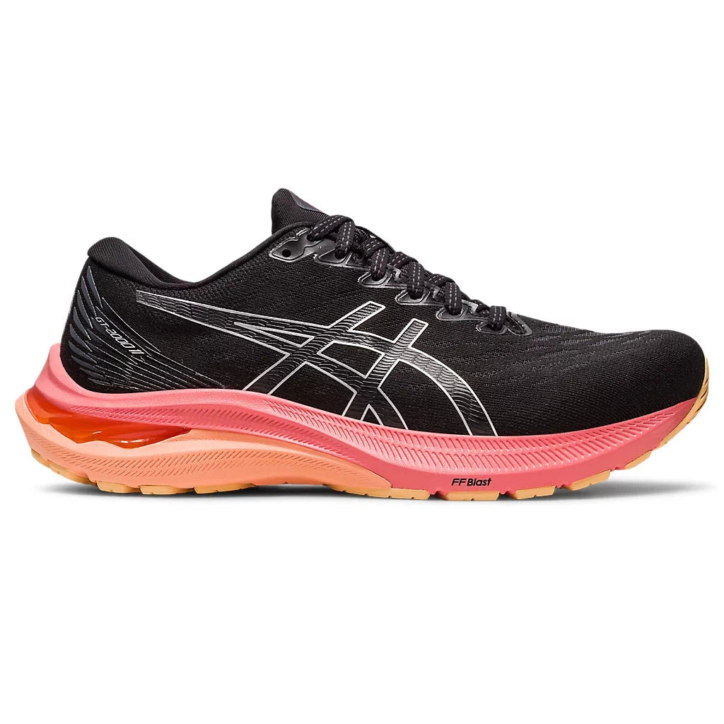 Women's Asics GT-2000 11 Black/Pure Silver-33-OFF