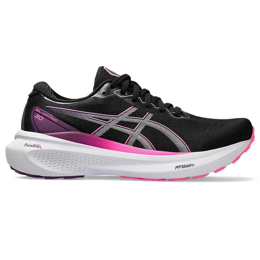 Women's Asics Gel-Kayano 30 Black / Lilac Hint-SOULIER, shoes-33-OFF