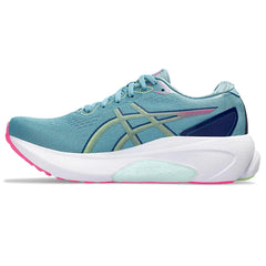 Women's Asics Gel-Kayano 30 Gris Blue / Lime Green-SOULIER, shoes-33-OFF