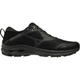 Women's Mizuno Wave Rider 25 GTX Black/Ebony-SOULIER, shoes-33-OFF