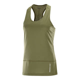 Women's Salomon Cross Run Tank Grape leaf-Apparel-33-OFF