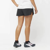 Women's Salomon Short SENSE AERO 3" Deep Black-Apparel-33-OFF