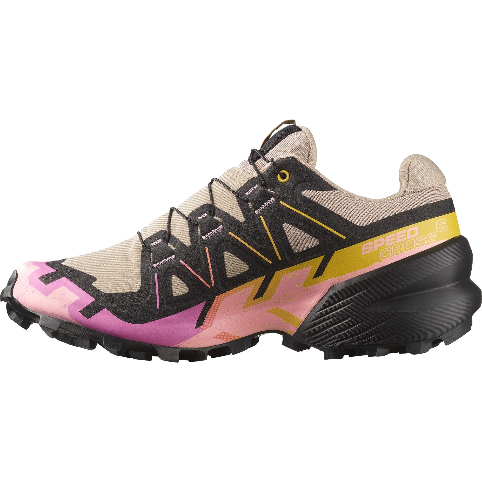 Women's Salomon Speedcross 6 Ethere/Black/Cyclam-SOULIER, shoes-33-OFF