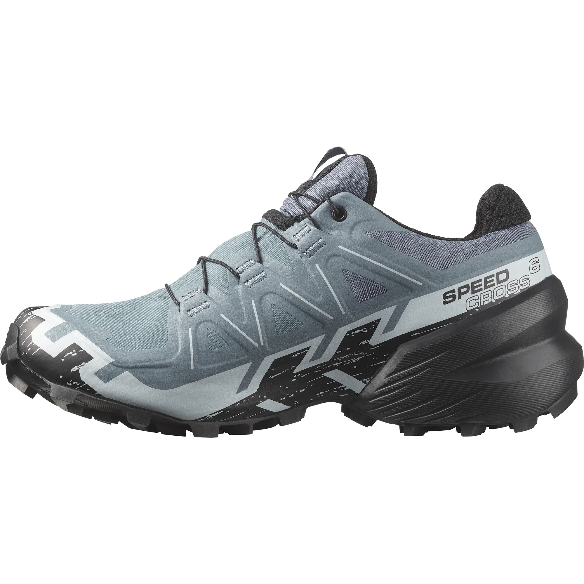Women's Salomon Speedcross 6 GTX Flint/Black/Hea-SOULIER, shoes-33-OFF