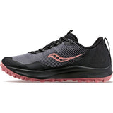 Women's Saucony PEREGRINE 12 GTX CHARCOAL | SHELL-SOULIER, shoes-33-OFF