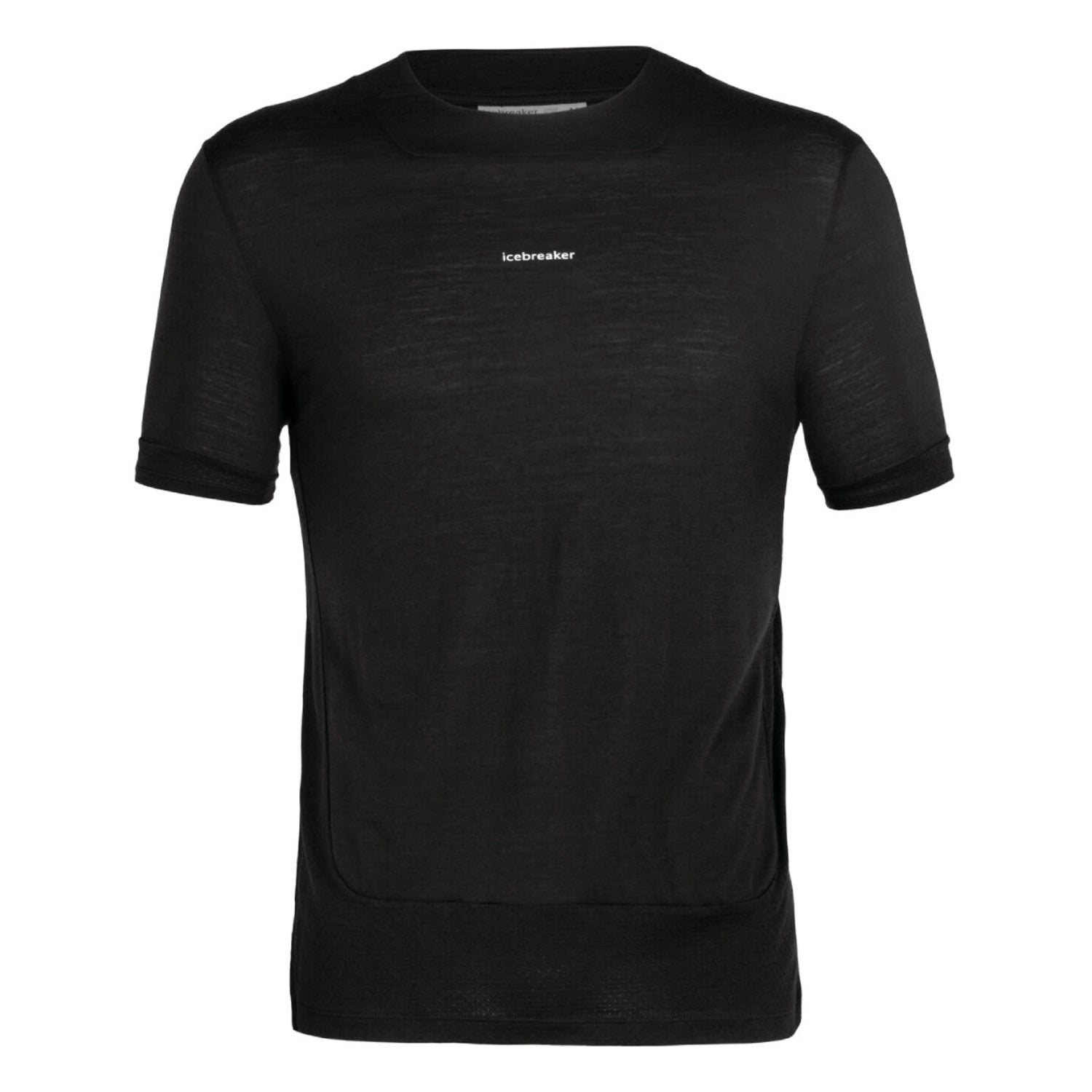 Men's Icebreaker Merino Meteroa Short Sleeve T-Shirt Black-Apparel-33-OFF