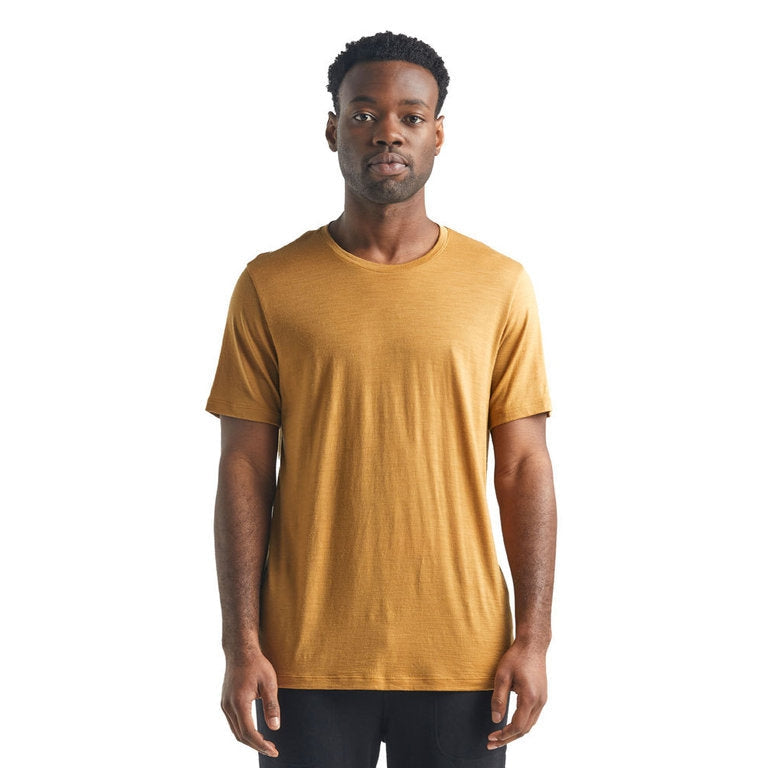 Men's Icebreaker Tech Lite SS Crewe Coyote-Apparel-33-OFF