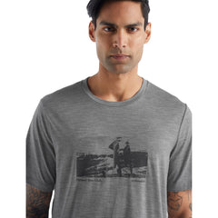 Men's Merino Tech Lite II Short Sleeve T-Shirt Natural Run Club-Apparel-33-OFF