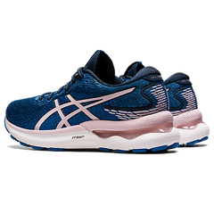 Women's Asics Gel-nimbus 24 French Blue/Barely Rose-SOULIER, shoes-33-OFF