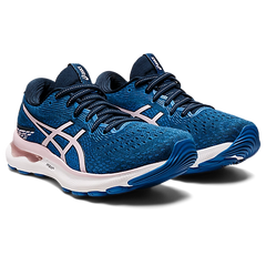 Women's Asics Gel-nimbus 24 French Blue/Barely Rose-SOULIER, shoes-33-OFF