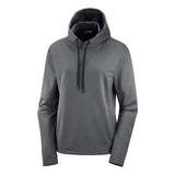 Women's Salomon Comet MID Hoodie Ebony-Apparel-33-OFF